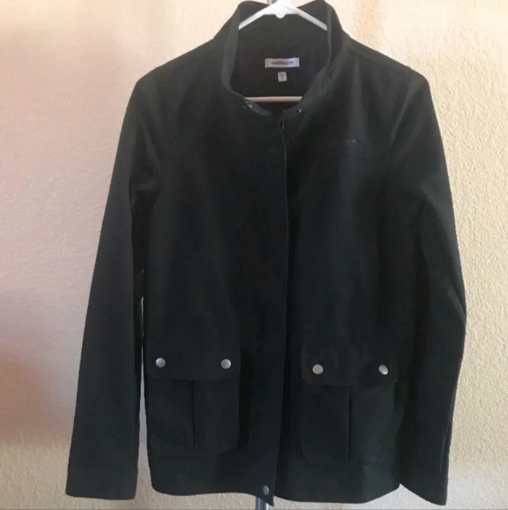 π₯ VINTAGE ADIDAS Zip-Up Jacket β Womenβs Medium π₯ - Picture 3 of 6